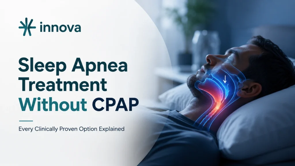 Sleep apnea treatment without CPAP